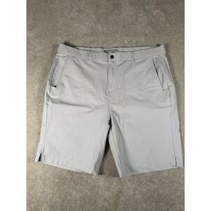 Municipal AllShort Mens 38 Stone Gray 9" Stretch Performance Golf Hybrid Shorts